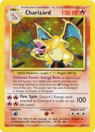 Charizard Pokémon card
